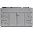 thumbnail image 1 of Ariel Hamlet 54 In. Single Sink Base Cabinet In Grey, 1 of 7