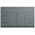 thumbnail image 1 of Ariel F055s-Bc Hamlet 54" Single Free Standing Vanity Cabinet Only - Grey, 1 of 7