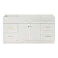 thumbnail image 1 of Ariel Hamlet 66 Inch Single Sink Base Cabinet In White, 1 of 9