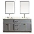 thumbnail image 1 of Ariel F073d-Wq Hamlet 73" Free Standing Double Basin Vanity Set - Grey, 1 of 7