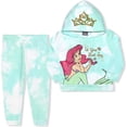 thumbnail image 1 of Ariel Girls 2 Piece Tie Dye Hoodie and Jogger Set, 4-6X, 1 of 5