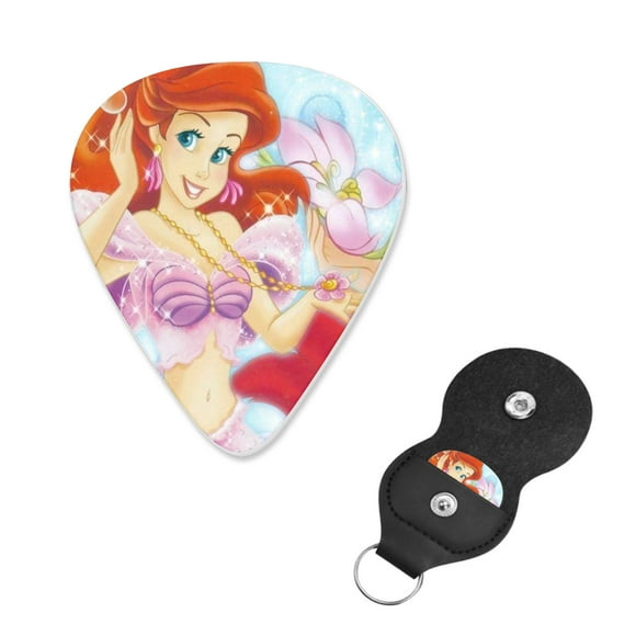 Ariel Guitar Picks - Guitar Accessories - Acoustic, Electric, Bass Guitar Picks - Natural Feel, Warm Tone - Assorted Styles, Medium 0.70mm, 6 Pack