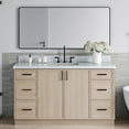 thumbnail image 1 of Ariel K61CWRVOWOA Kelly 60" Free Standing Single Basin Vanity Set - Wood, 1 of 6