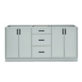 thumbnail image 1 of Ariel Kelly 72 Inch Double Sink Base Cabinet In Grey, 1 of 10