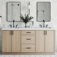 thumbnail image 1 of Ariel K73DCWRVOWOA Kelly 72" Free Standing Double Basin Vanity Set - Wood, 1 of 6