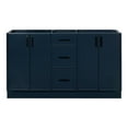 thumbnail image 1 of Ariel Kelly 60 Inch Double Sink Base Cabinet In Midnight Blue, 1 of 11