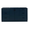thumbnail image 1 of Ariel Kelly 66 Inch Single Sink Base Cabinet In Midnight Blue, 1 of 11
