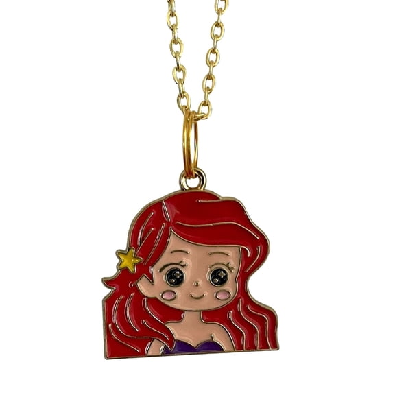 Ariel Little Mermaid Cartoon Necklace