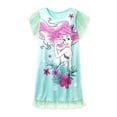 thumbnail image 1 of Ariel Little Mermaid Satin and Tulle Aqua Green Nightgown, Gown (Small 6/6X), 1 of 1