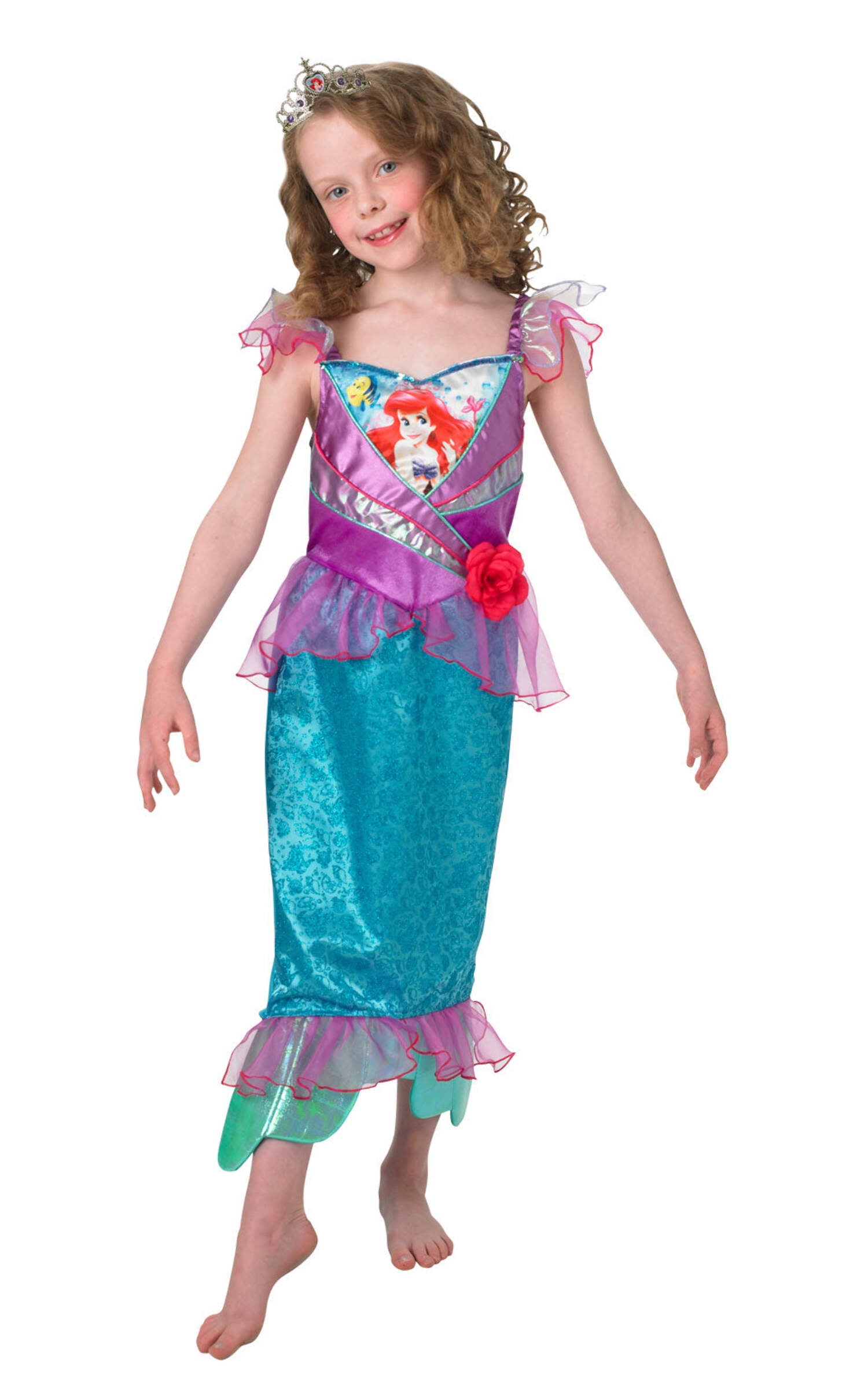 chinese dress ladies Barbie Mermaid Glitter Children's Dress 9 US Numeric