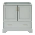 thumbnail image 1 of Ariel Stafford 36 Inch Single Sink Base Cabinet In Grey, 1 of 9