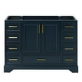 thumbnail image 1 of Ariel Stafford 48 Inch Single Sink Base Cabinet In Midnight Blue, 1 of 8