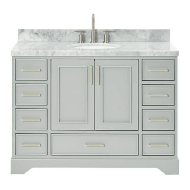 Ariel M049scwovo Stafford 48" Free Standing Single Basin Vanity Set - Grey