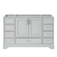 thumbnail image 1 of Ariel Stafford 54 Inch Single Sink Base Cabinet In Grey, 1 of 8