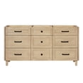 thumbnail image 1 of Ariel Monroe 66 Inch Double Sink Base Cabinet In Oak, 1 of 7