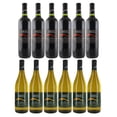 thumbnail image 1 of Ariel Non-alcoholic Wine Cabernet Sauvignon + White Chardonnay | Total 12 Bottles, 1 of 4