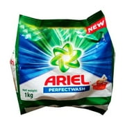 Ariel PerfectWash Laundry Detergent Powder, 2.2 lb Bag   Brightens Whites & Deep Clean Power