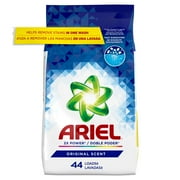 Ariel Powder Laundry Detergent, Original Scent, 70 oz, 44 Loads - rated 4.8 stars from 5449 reviews