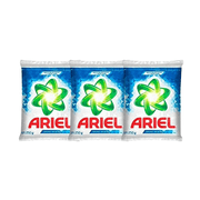 Ariel Powder Laundry Detergent Original Scent,  3 x 250g Bags 3 Pack