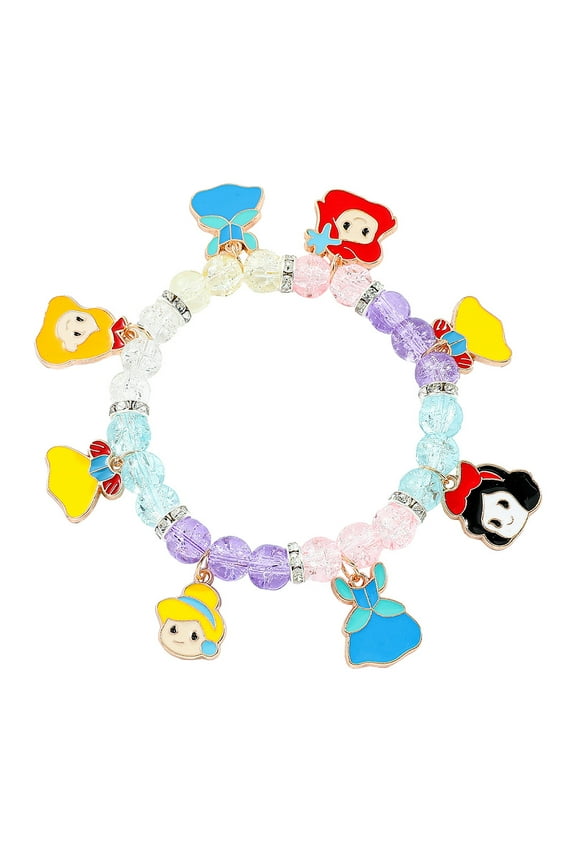 Ariel Princess Metal Quality Anime Cartoon Bracelet Gifts for Woman Men