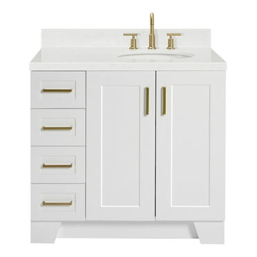 Ariel Q036srcqovo Taylor 36" Free Standing Single Basin Vanity Set - White