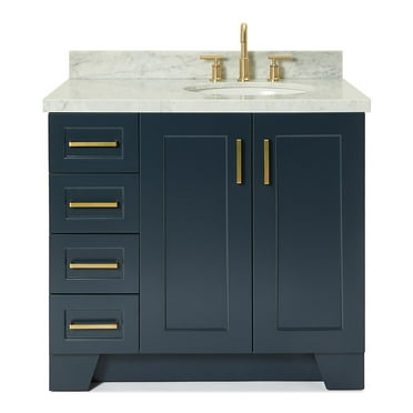 Ariel Q037srcwovo Taylor 37" Free Standing Single Basin Vanity Set - Blue