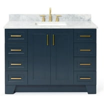 Ariel Q049scw2rvo Taylor 49" Free Standing Single Rectangular Basin Vanity Set - Blue