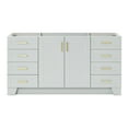thumbnail image 1 of Ariel Taylor 66 Inch Single Sink Base Cabinet In Grey, 1 of 9