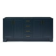 thumbnail image 1 of Ariel Taylor 72 In. Double Sink Base Cabinet In Midnight Blue, 1 of 9