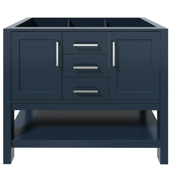 Ariel R042s-Bc Bayhill 42" Single Free Standing Vanity Cabinet Only - Blue