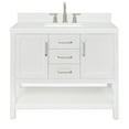 thumbnail image 1 of Ariel R042scqrvo Bayhill 42" Free Standing Single Basin Vanity Set - White, 1 of 7