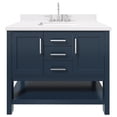 thumbnail image 1 of Ariel R043SWQRVOMNB Bayhill 42" Free Standing Single Basin Vanity Set - Blue, 1 of 7