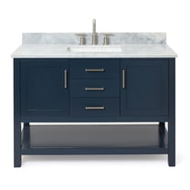 Ariel R049scw2rvo Bayhill 49" Free Standing Single Rectangular Basin Vanity Set - Blue