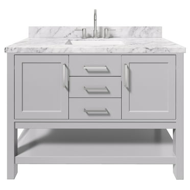 Ariel R049scwrvo Bayhill 49" Free Standing Single Basin Vanity Set - Grey