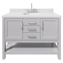 Ariel R049swqovo Bayhill 48" Free Standing Single Basin Vanity Set - Grey