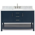 thumbnail image 1 of Ariel R055SCW2RVOMNB Bayhill 55" Free Standing Single Rectangular Basin Vanity Set - Blue, 1 of 7