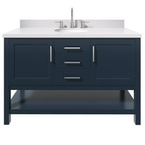 Ariel R055swqovo Bayhill 54" Free Standing Single Basin Vanity Set - Blue