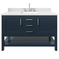 thumbnail image 1 of Ariel R055SWQRVOMNB Bayhill 54" Free Standing Single Basin Vanity Set - Blue, 1 of 7