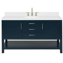 Ariel R060scqovo Bayhill 60" Free Standing Single Basin Vanity Set - Blue