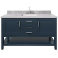 thumbnail image 1 of Ariel R061SCWRVOMNB Bayhill 60" Free Standing Single Basin Vanity Set - Blue, 1 of 7