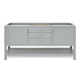 thumbnail image 1 of Ariel R072D-BC-GRY Bayhill 72" Double Free Standing Vanity Cabinet Only - Grey, 1 of 7