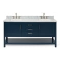 thumbnail image 1 of Ariel R073DCWRVOMNB Bayhill 72" Free Standing Double Basin Vanity Set - Midnight Blue /, 1 of 7