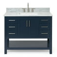 thumbnail image 1 of Ariel S043SCW2RVOMNB Magnolia 42" Free Standing Single Basin Vanity Set - Midnight Blue /, 1 of 7