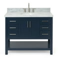 thumbnail image 1 of Ariel S043scwovo Magnolia 42" Free Standing Single Basin Vanity Set - Midnight Blue /, 1 of 7