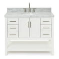 thumbnail image 1 of Ariel S043scwovo Magnolia 42" Free Standing Single Basin Vanity Set - White, 1 of 7