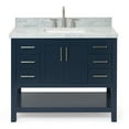 thumbnail image 1 of Ariel S043SCWRVOMNB Magnolia 42" Free Standing Single Basin Vanity Set - Midnight Blue /, 1 of 7