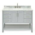 thumbnail image 1 of Ariel S049SCW2RVOGRY Magnolia 48" Free Standing Single Basin Vanity Set - Grey, 1 of 7
