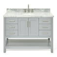 thumbnail image 1 of Ariel S049SCWOVOGRY Magnolia 48" Free Standing Single Basin Vanity Set - Grey, 1 of 7