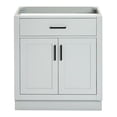 thumbnail image 1 of Ariel Hepburn 30 In. Single Sink Base Cabinet In Grey, 1 of 10