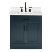 Ariel T031swqrvo Hepburn 30" Free Standing Single Basin Vanity Set - Blue